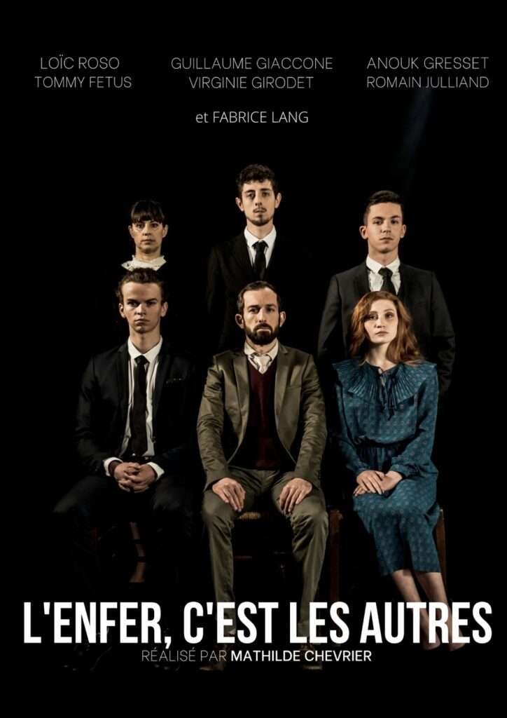 Original movie "L"enfer c'est les autres" by Mathilde Chevrier, cover.
